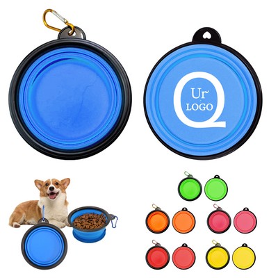 21.98 Oz Collapsible Pet Bowl